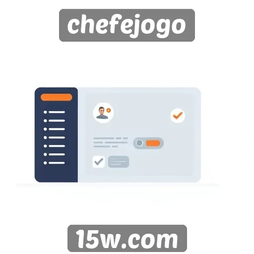 Avaliação da interface de usuário do Chefejogo